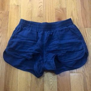 Beaton Linen Running Shorts Size Medium